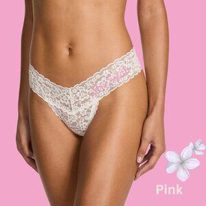 VS- Personalized Lace Thong Panty β Custom Name Embroidery, Bride Gift for her